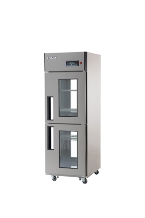 25박스 양문형 냉장고 간접 냉각 방식 에버젠 냉장 510L 1GLASS DOOR
