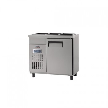 받드 냉장고 900 x 500 디지털 냉장 129L 내부 스텐