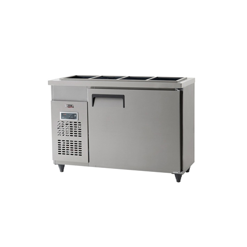 받드 냉장고 1200 x 500 디지털 냉장 204L 내부 스텐