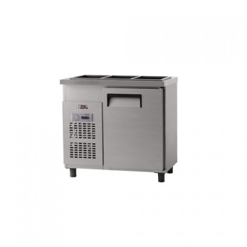받드 냉장고 900 x 500 아날로그 냉장 129L 내부 스텐