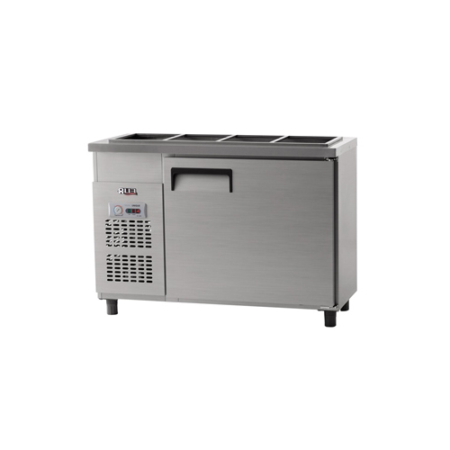 받드 냉장고 1200 x 500 아날로그 냉장 204L 내부 스텐