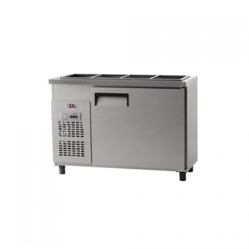 받드 냉장고 1200 x 500 아날로그 냉장 204L 내부 스텐