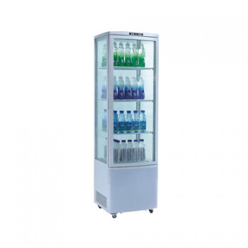 사면 유리 쇼케이스 235L