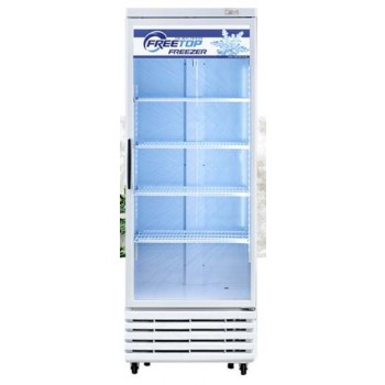 프리탑 FT-470IFS 화이트 간냉식 냉동 쇼케이스 간냉식 아날로그