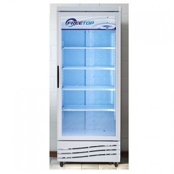 프리탑 FT-370R 화이트 냉장쇼케이스 간냉식 아날로그